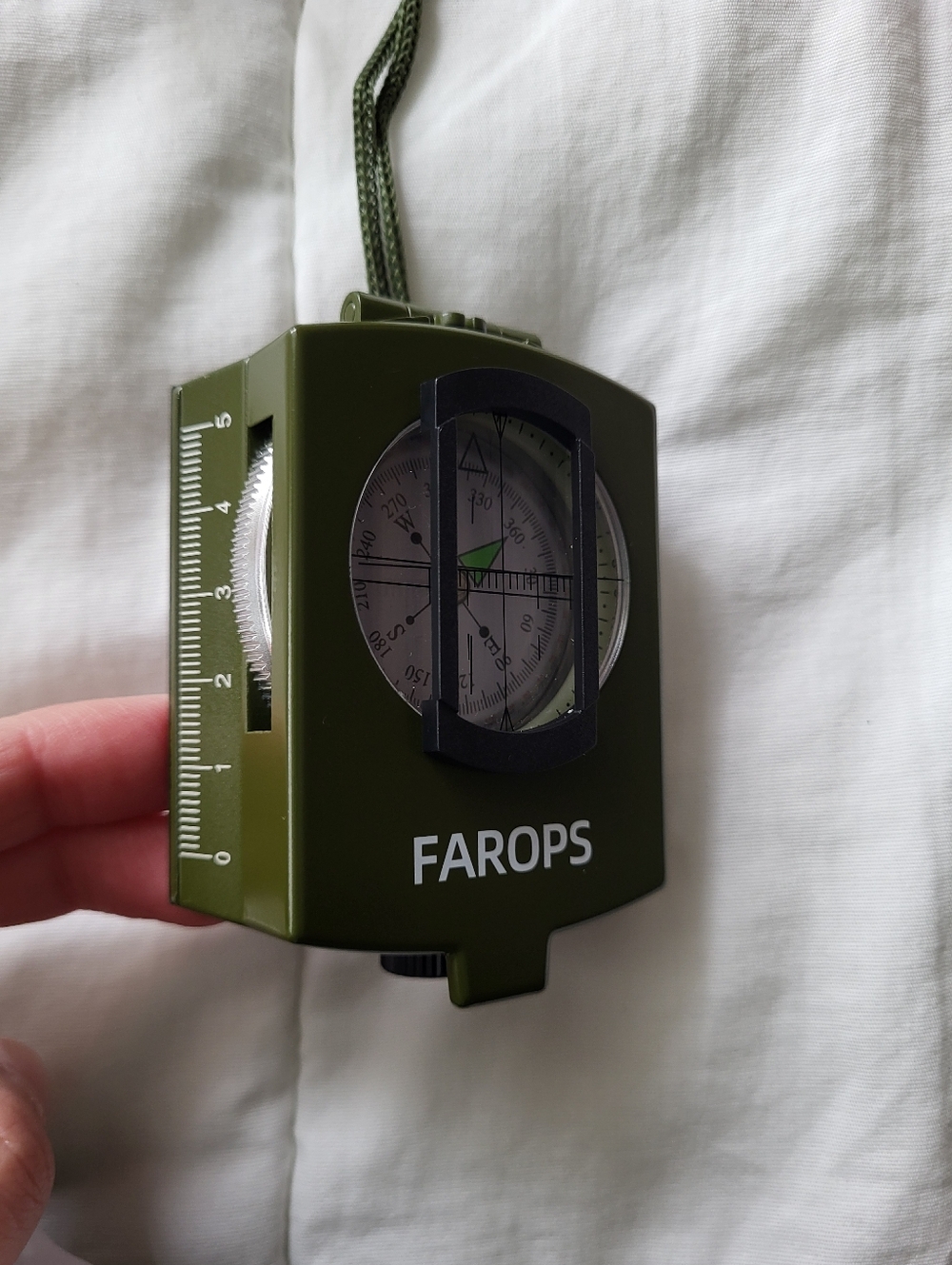 FAROPS Olive Green Military Compass